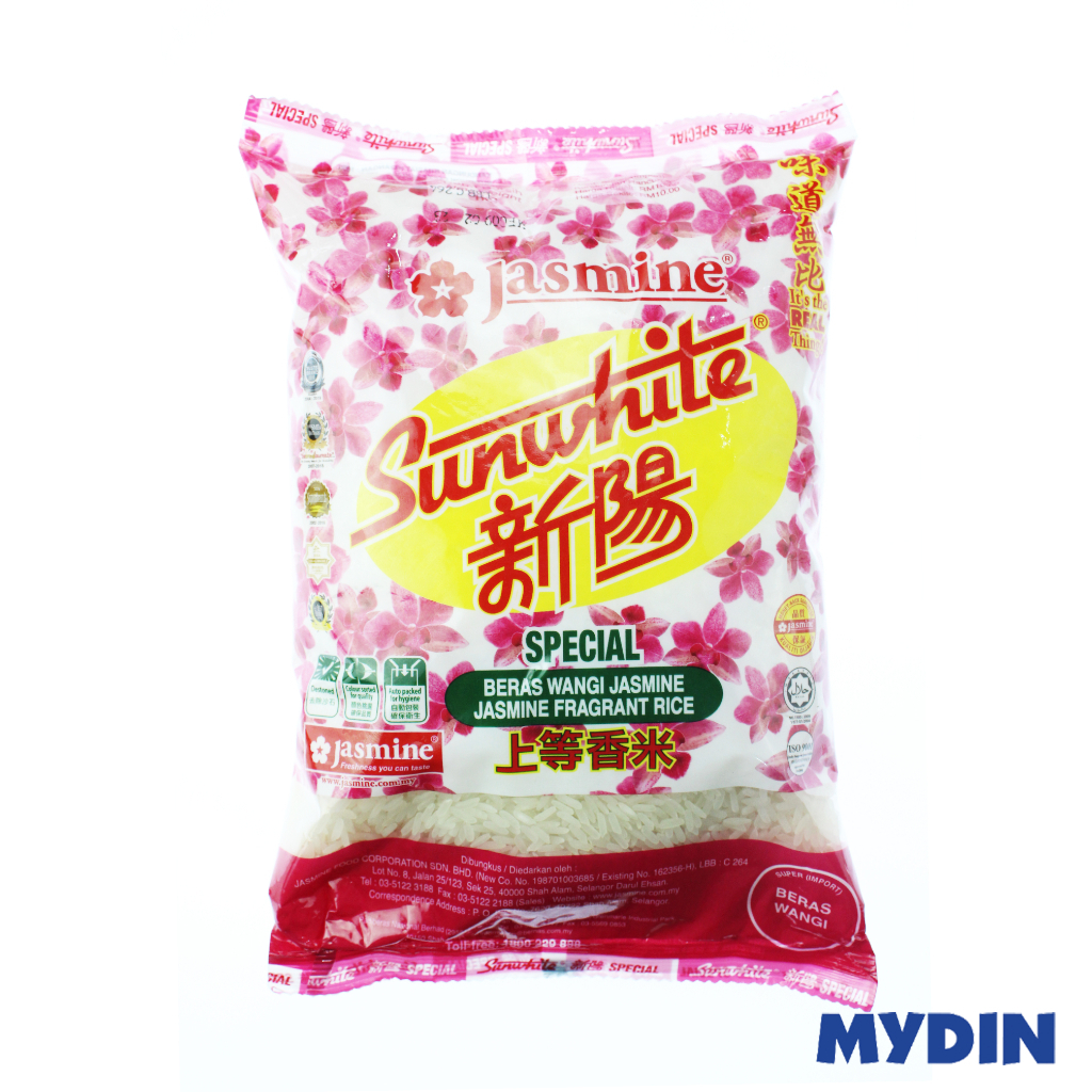 Jasmine Sunwht Fragrant Rice 1kg