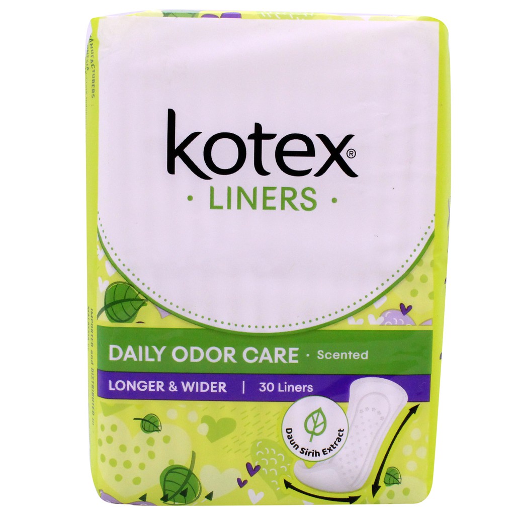 Kotex Frsh Lin L&w 17.5cm 30S D/srh
