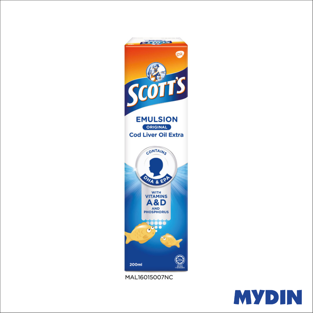 Scotts Emulsion 200ml-Regular