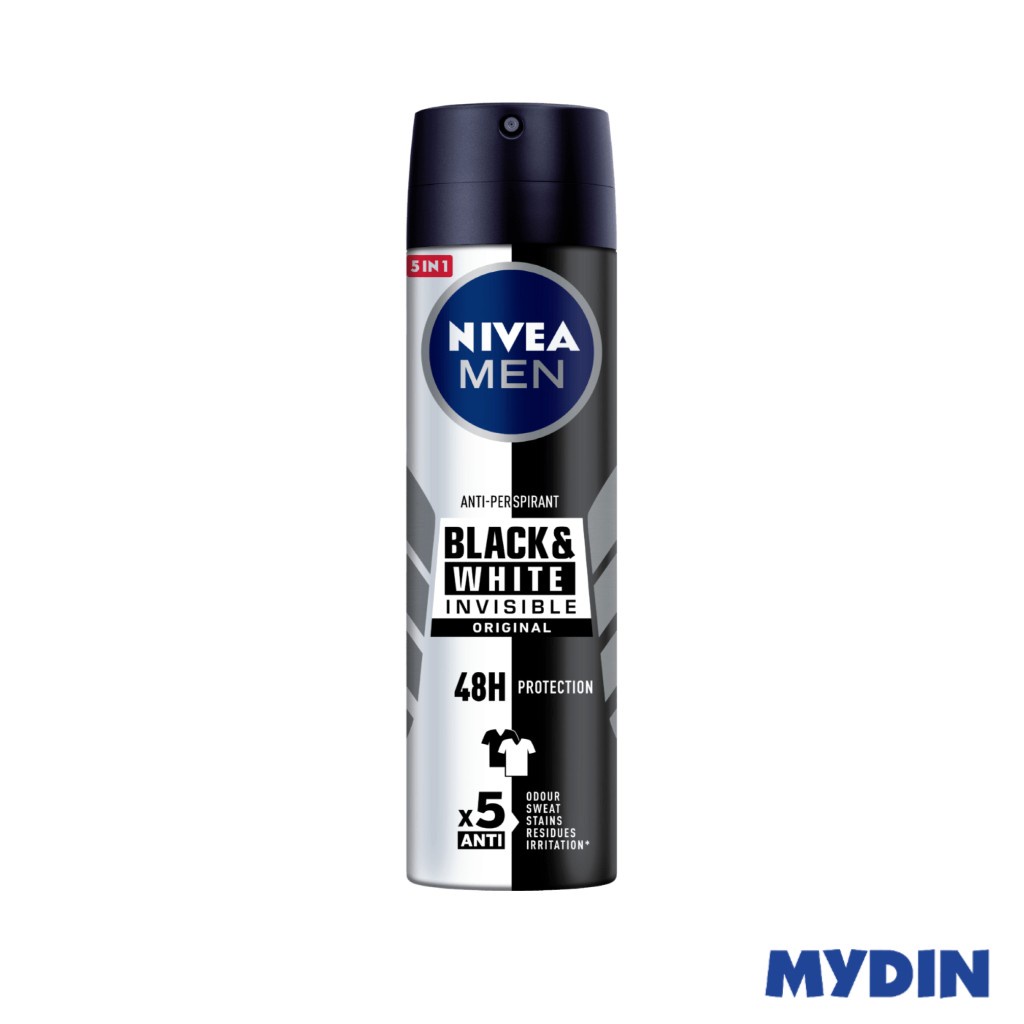Nivea Deo Spray 150ml Black & White Men