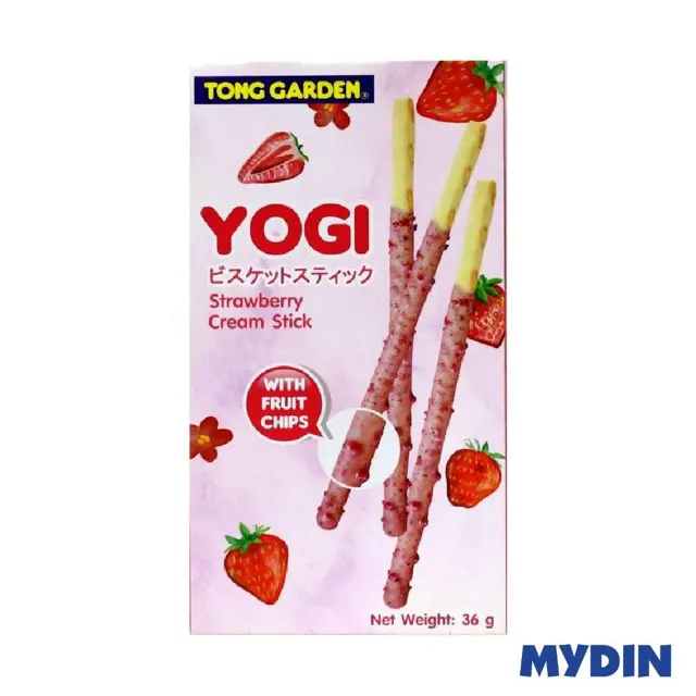 Tg Yogi Strawberry Cream Stick 36g