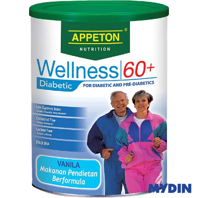 Appeton Wellness 60 Plus Diabetic 900g