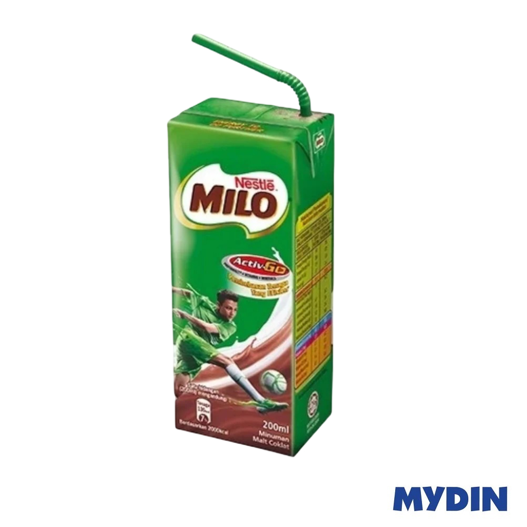Milo Activ Choc Milk Drink 6×200ml