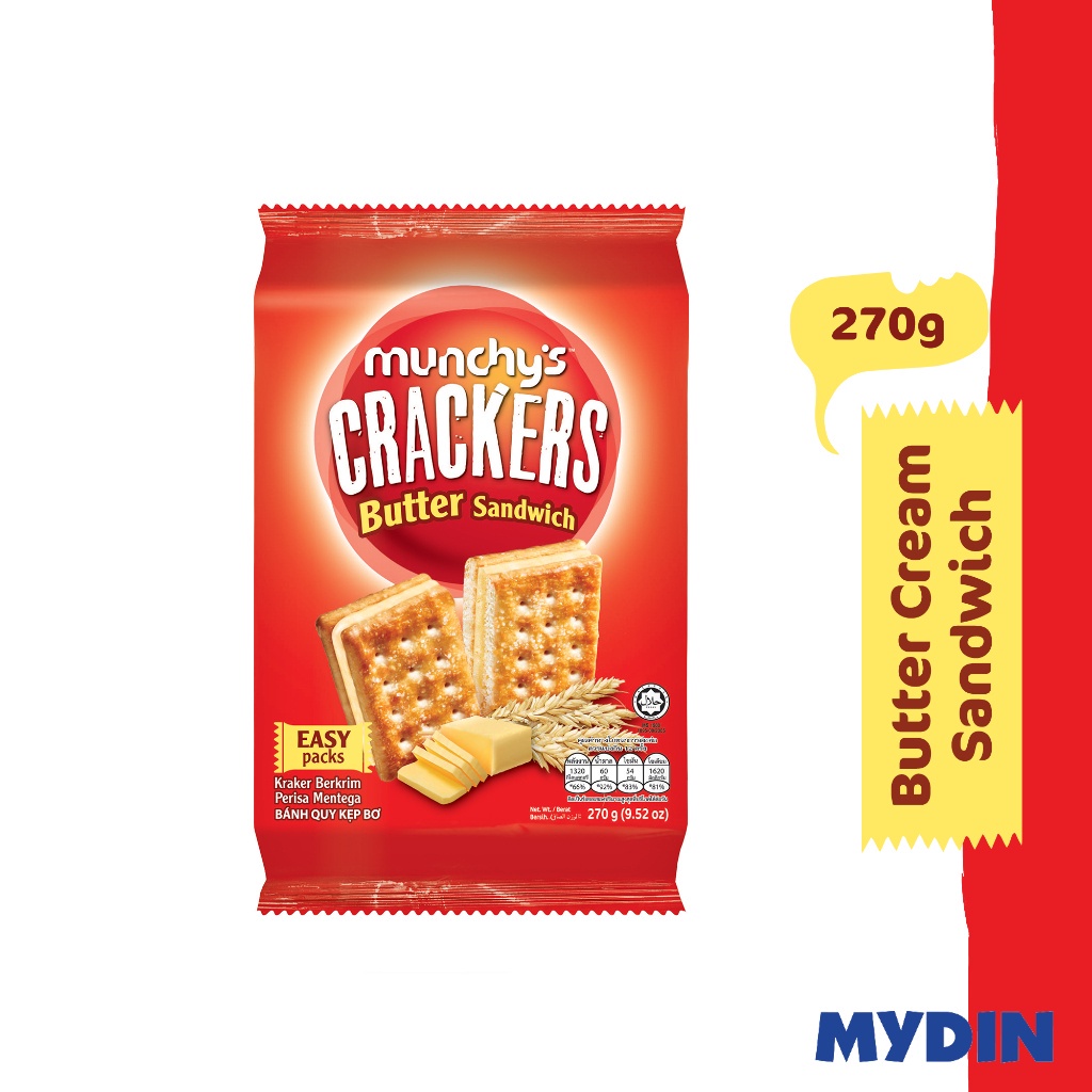 Munchys Crm Sndwch Bttr 270g
