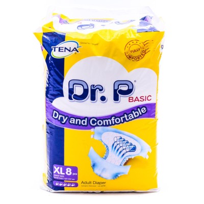 Dr P Basic Adult Diaper Xl8