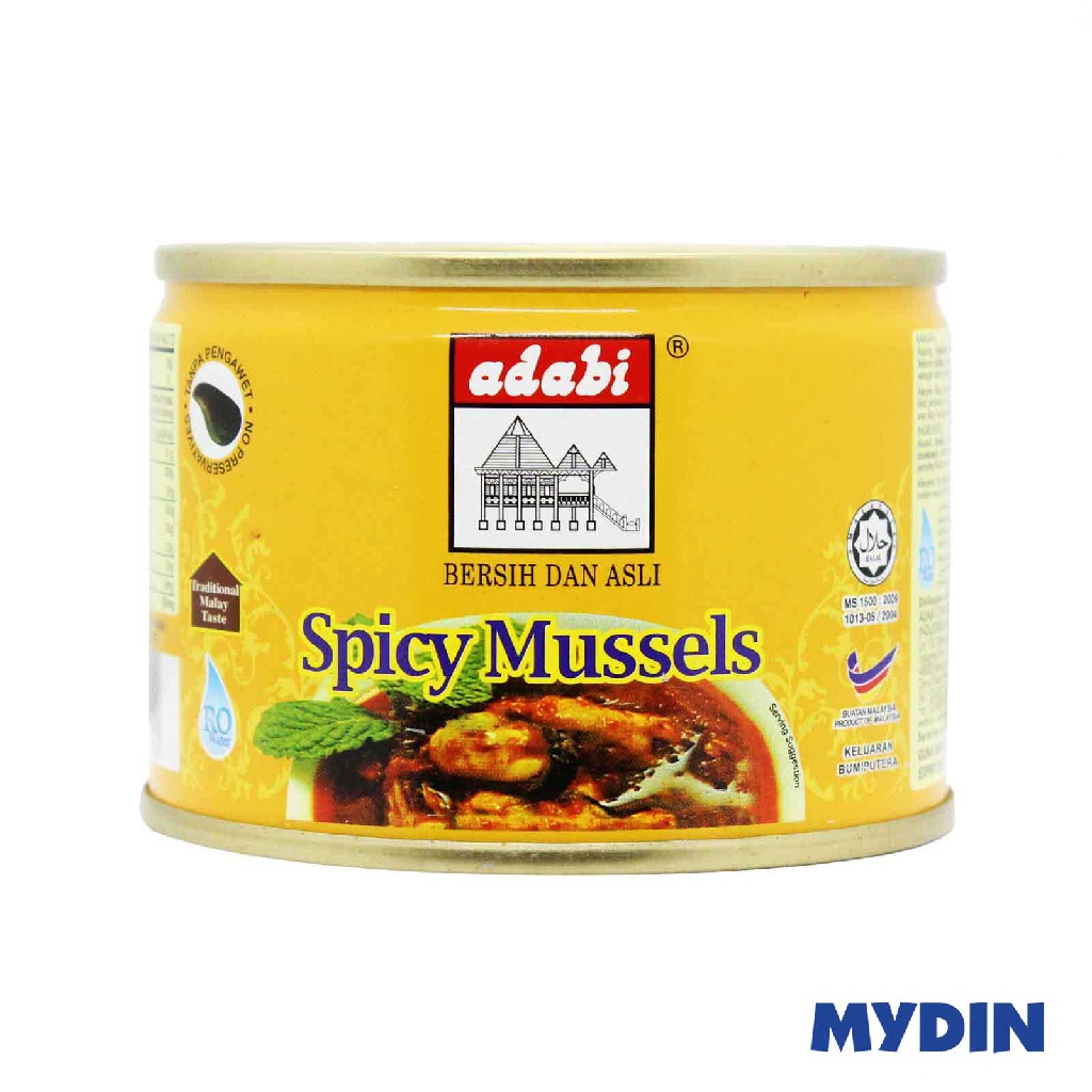 Adabi Spicy Mussels 160g