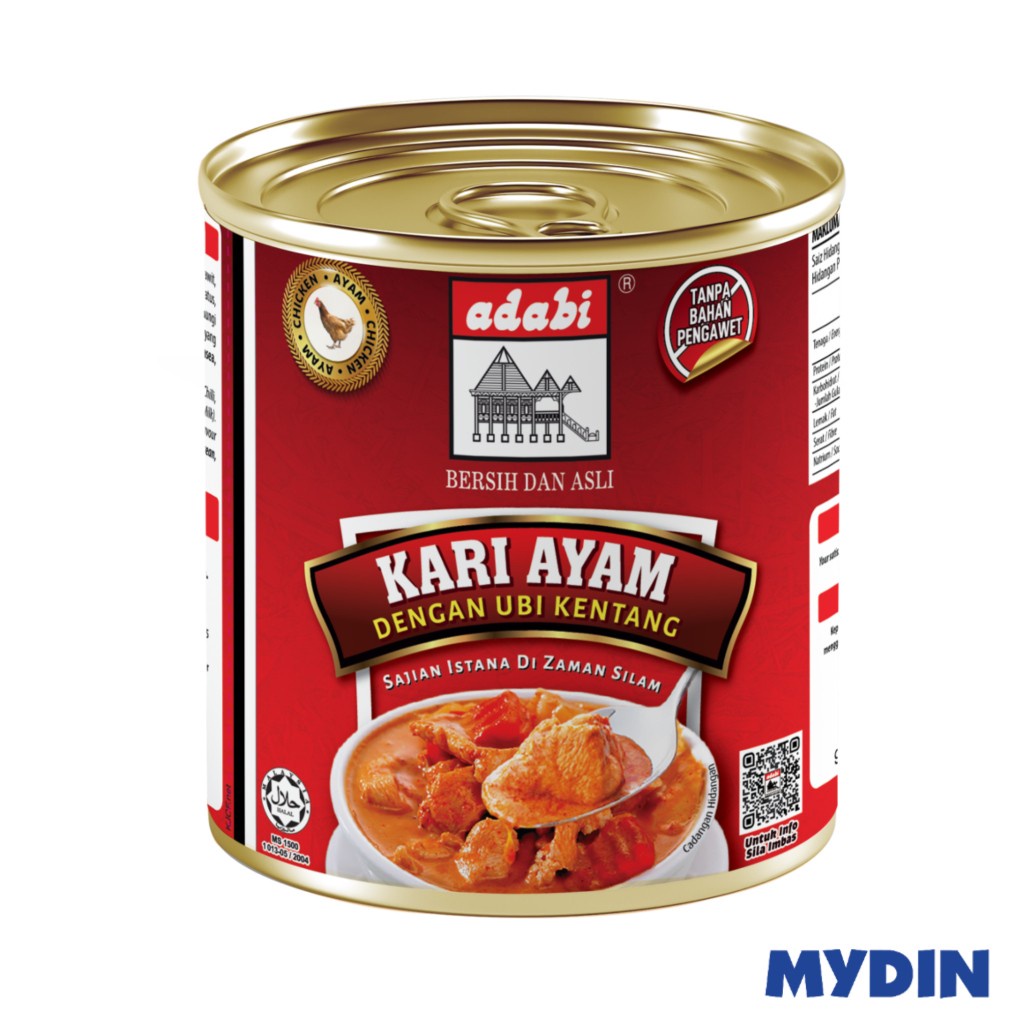 Adabi Chic Curry Wt Potato 280g