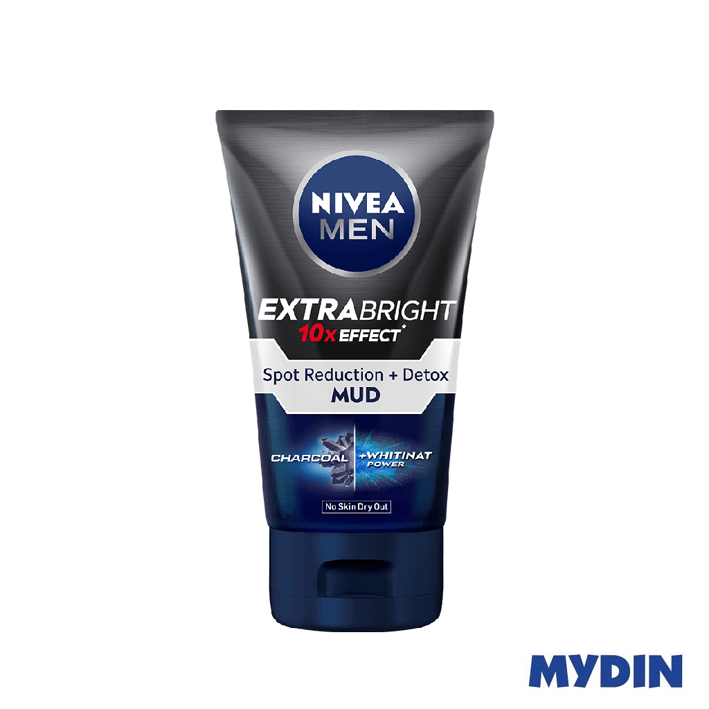 Nivea Men Ext Bright Mud Foam 100g