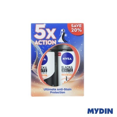 Nivea Men Invisible Black and White Anti-Perspirant Roll-On Deodorant 50ml