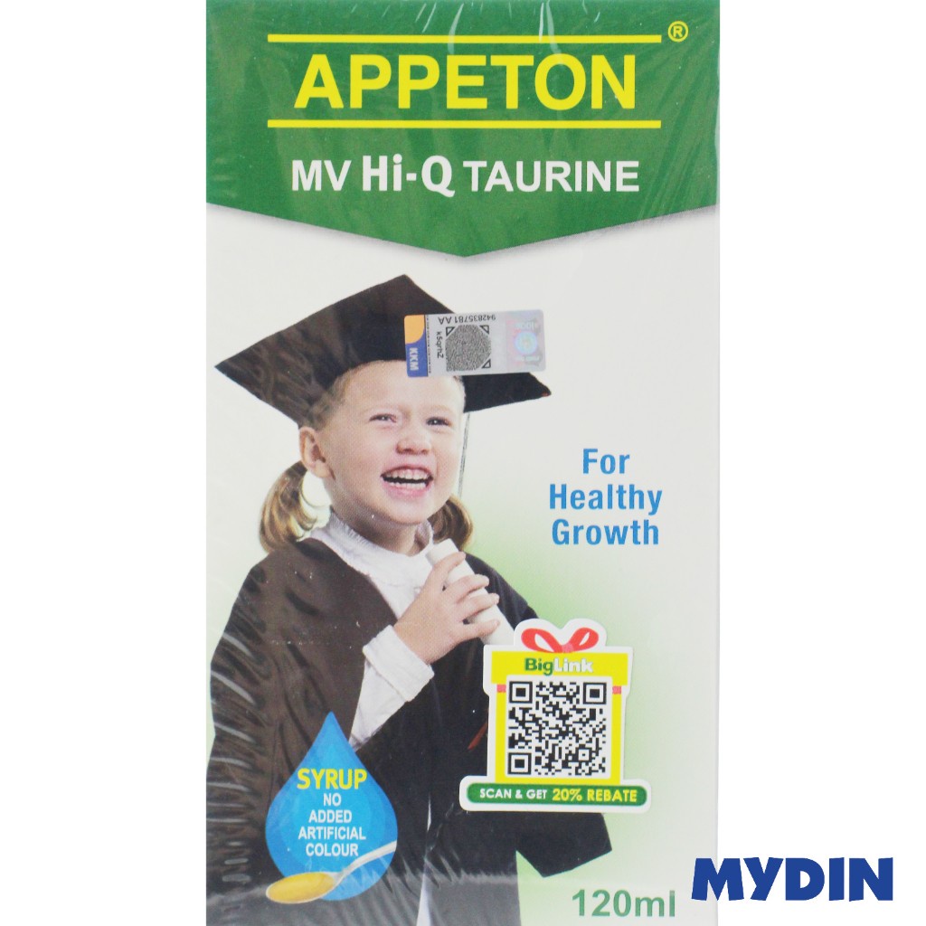Appeton Multi Vit Hi Q Taurine Liq