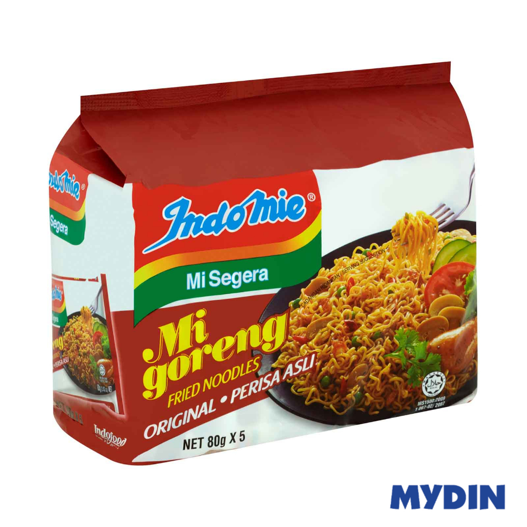 Indomie Instant Ndls 5×80g Original