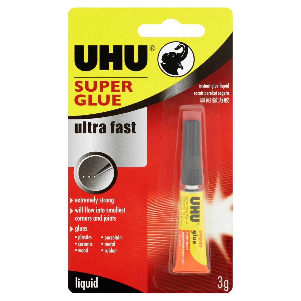 Uhu Super Glue 91042400 3g