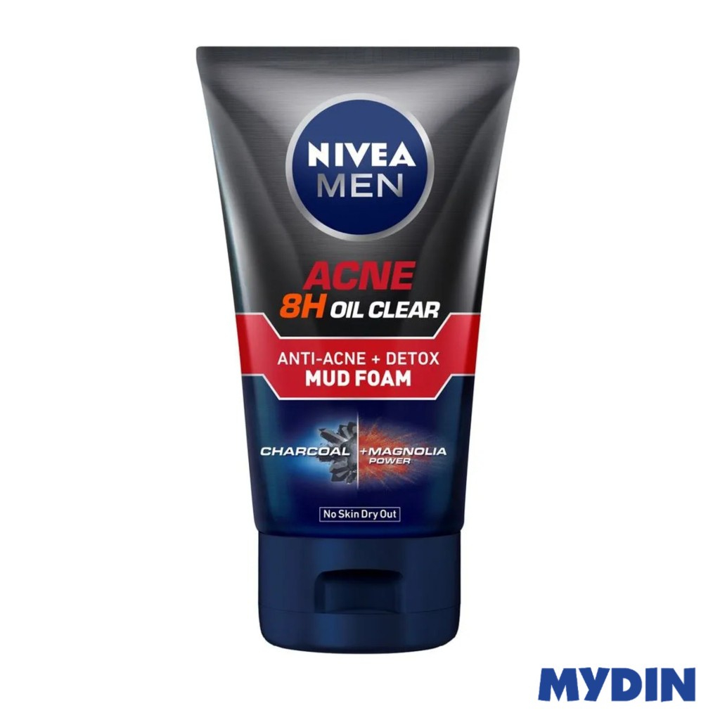 Nivea Men Acne 8h Oc Mudfoam 100g