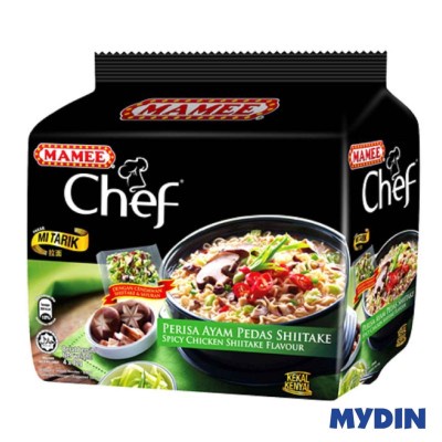 Mamee Chef Ndls 4×72g Spic Chic S/take