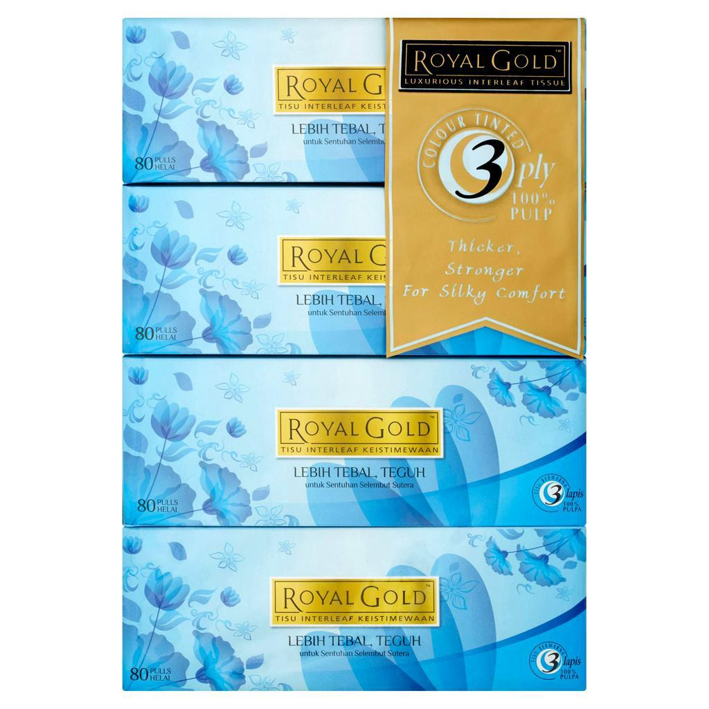 Ryl Gold Lux Ft Blue 80×4box 3ply
