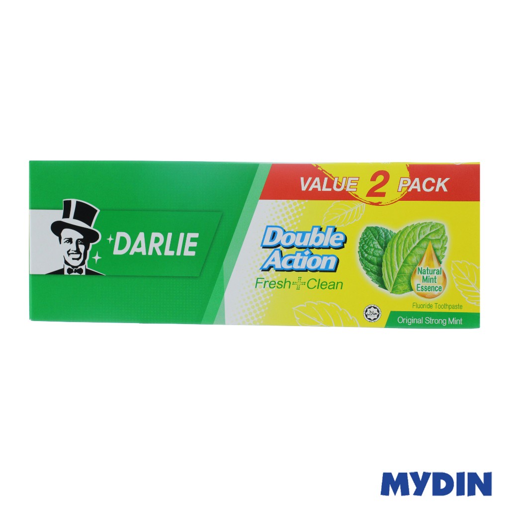 Darlie T/paste 2×225g