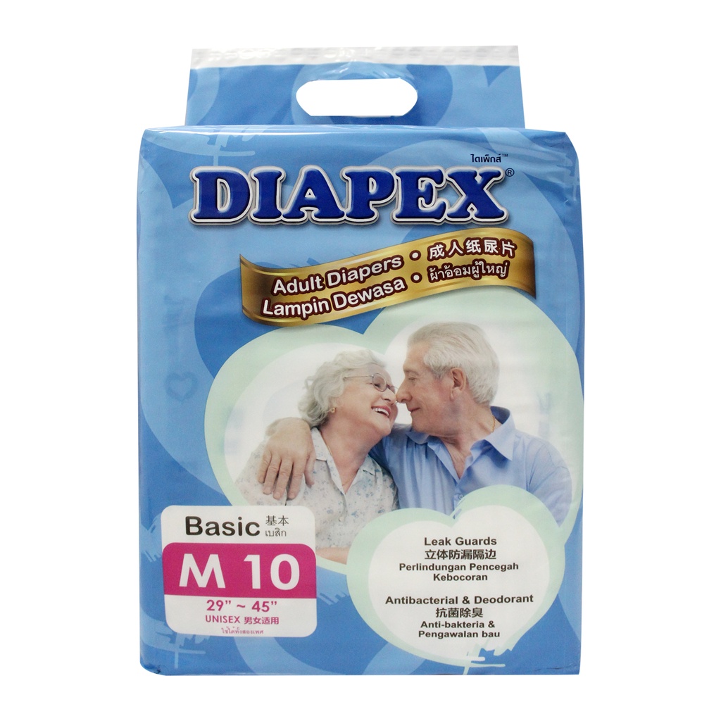 Diapex Basic Adult Diaper M10