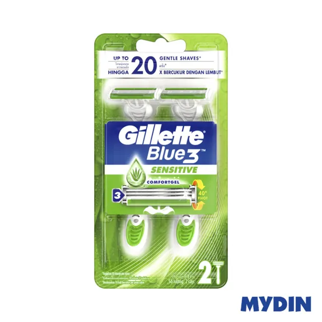 Gillette Blue 3 Sensitive Disp 2S