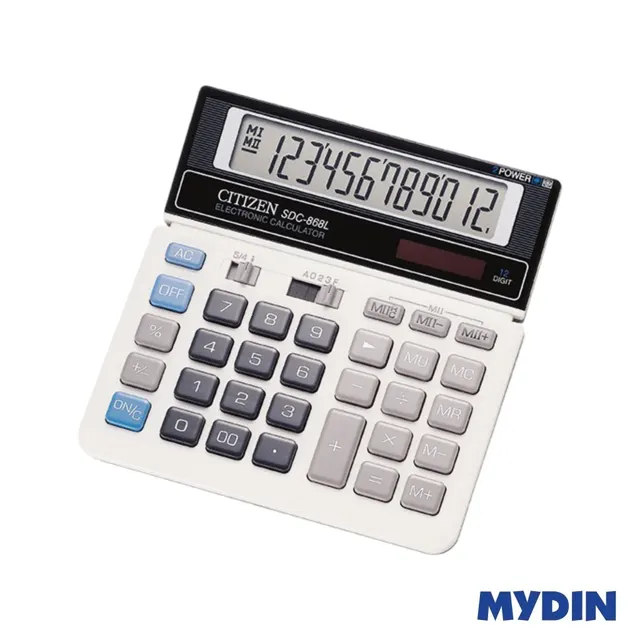 Citizen Calc Desktop Ct-666n 12 Dgt