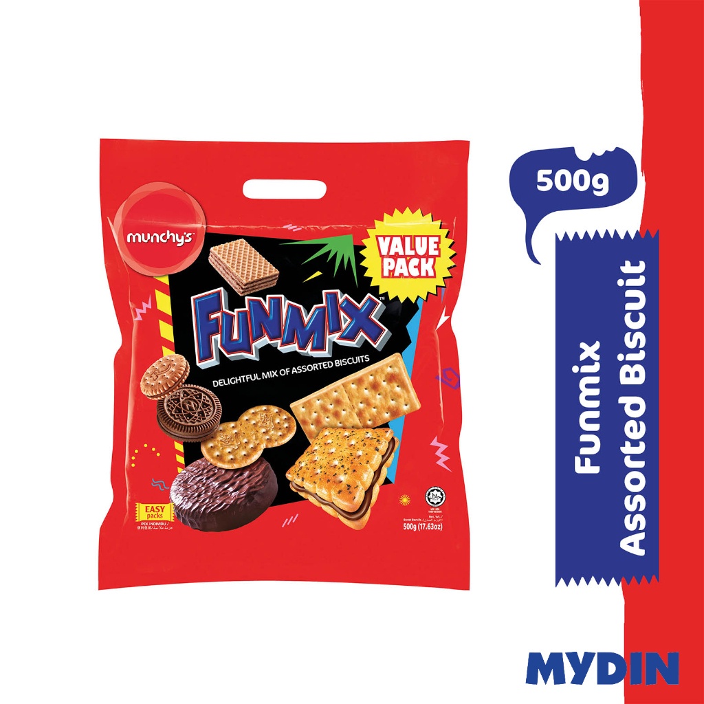 Munchys Funmix Assorted Biscuit 500g