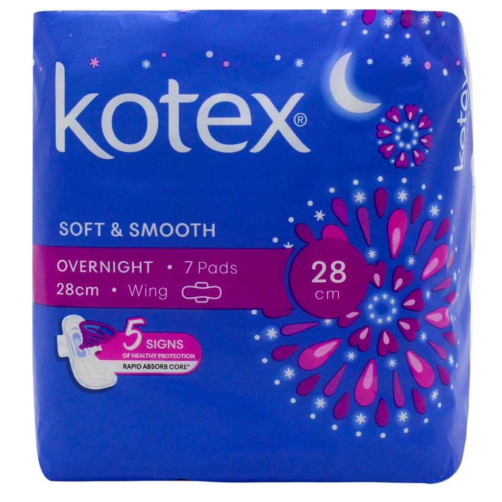 Kotex Ss Ovn Pad Wg 28cm 7S