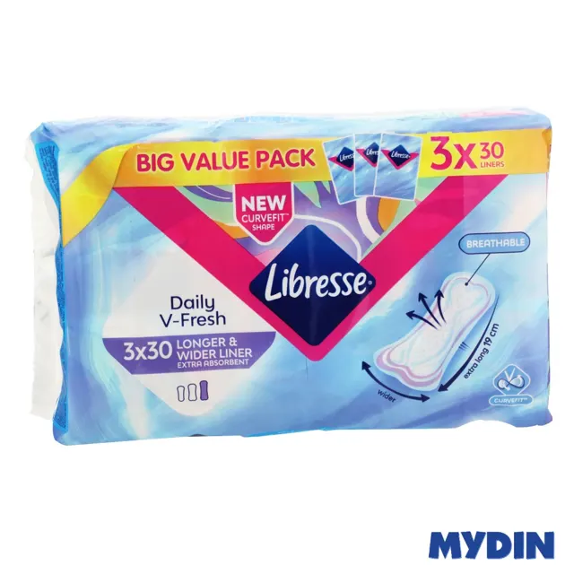 Libresse Lin L&w 17.5cm 30×3 Unstd