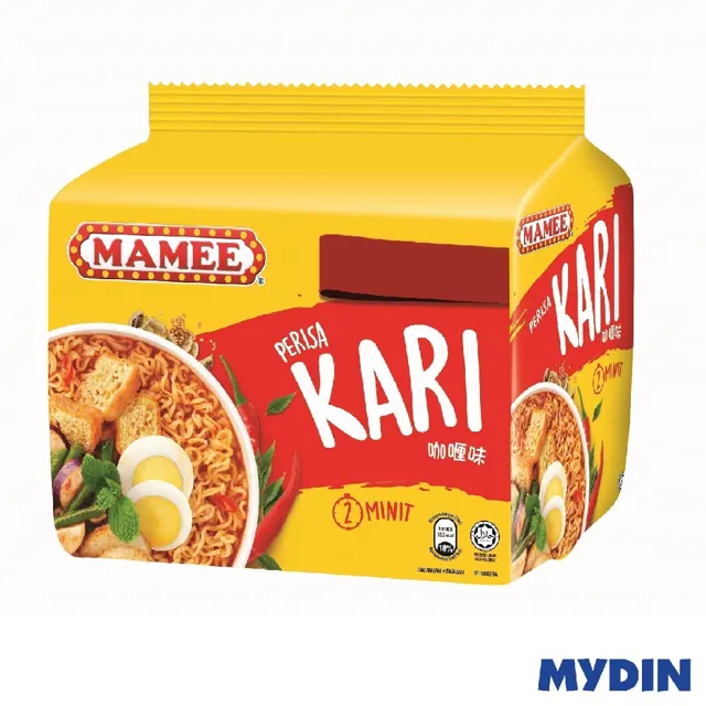 Mamee Premium Instant Ndls 5S, 75g, C/crry