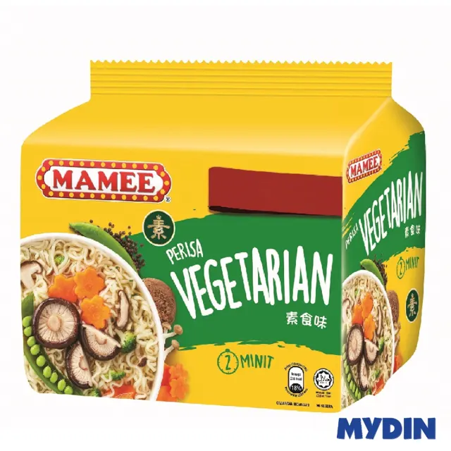 Mamee Premium Instant Ndls 5S, 75g, Vgtrn