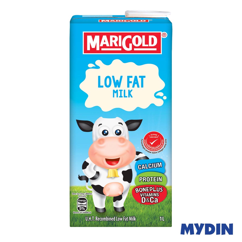 Marigold UHT Flv Milk, 1L, L/fat