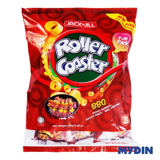J&j R/coaster Snck 5S, 15g, Bbq