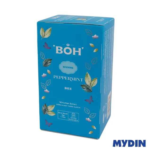 Boh Tea 25S, 2g, Ppprmnt