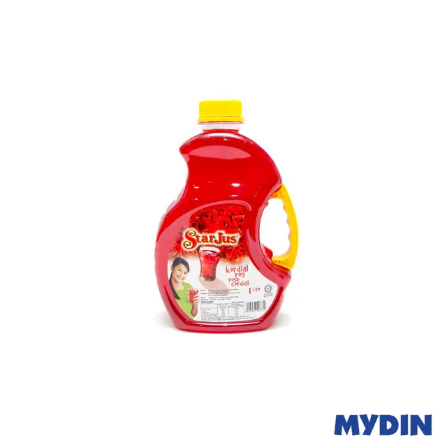 Star Jus Cordial, 1L, Rose