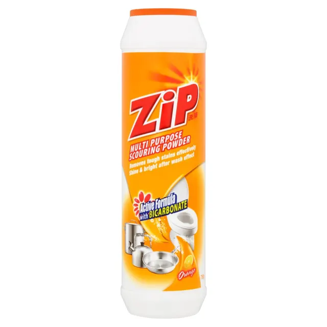 Zip Scourer Pwd Bot, 650g, Lime