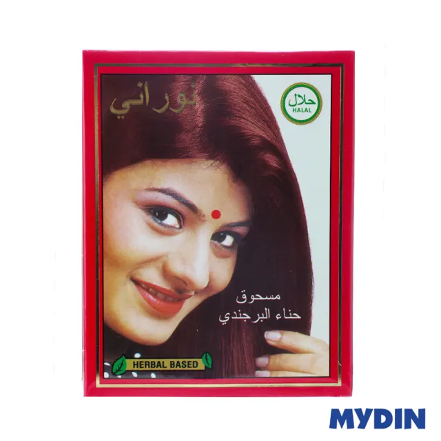 Noorani Hair Dye 6S, 10g, Brgndy