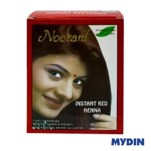 Noorani Hair Dye 6S, 10g, Red