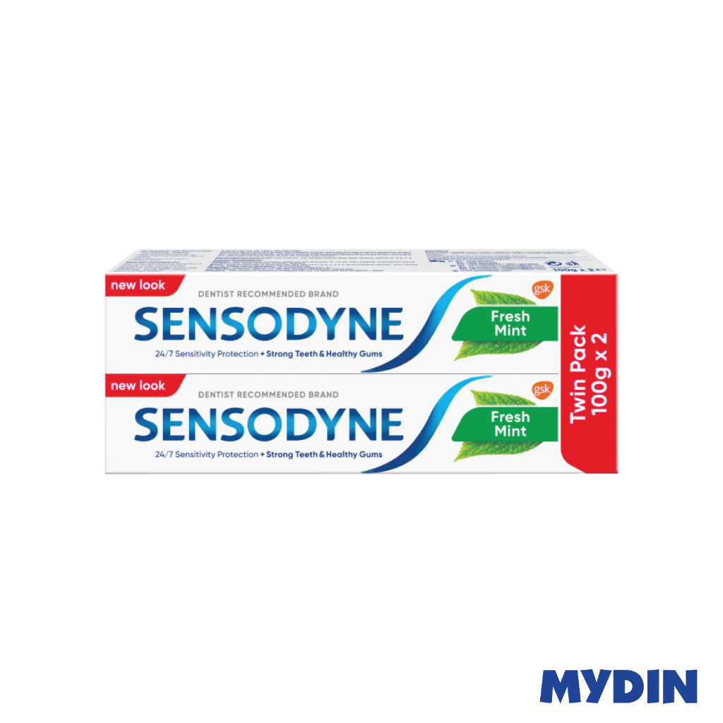 Sensodyne Tp Fresh Mint 100gx2