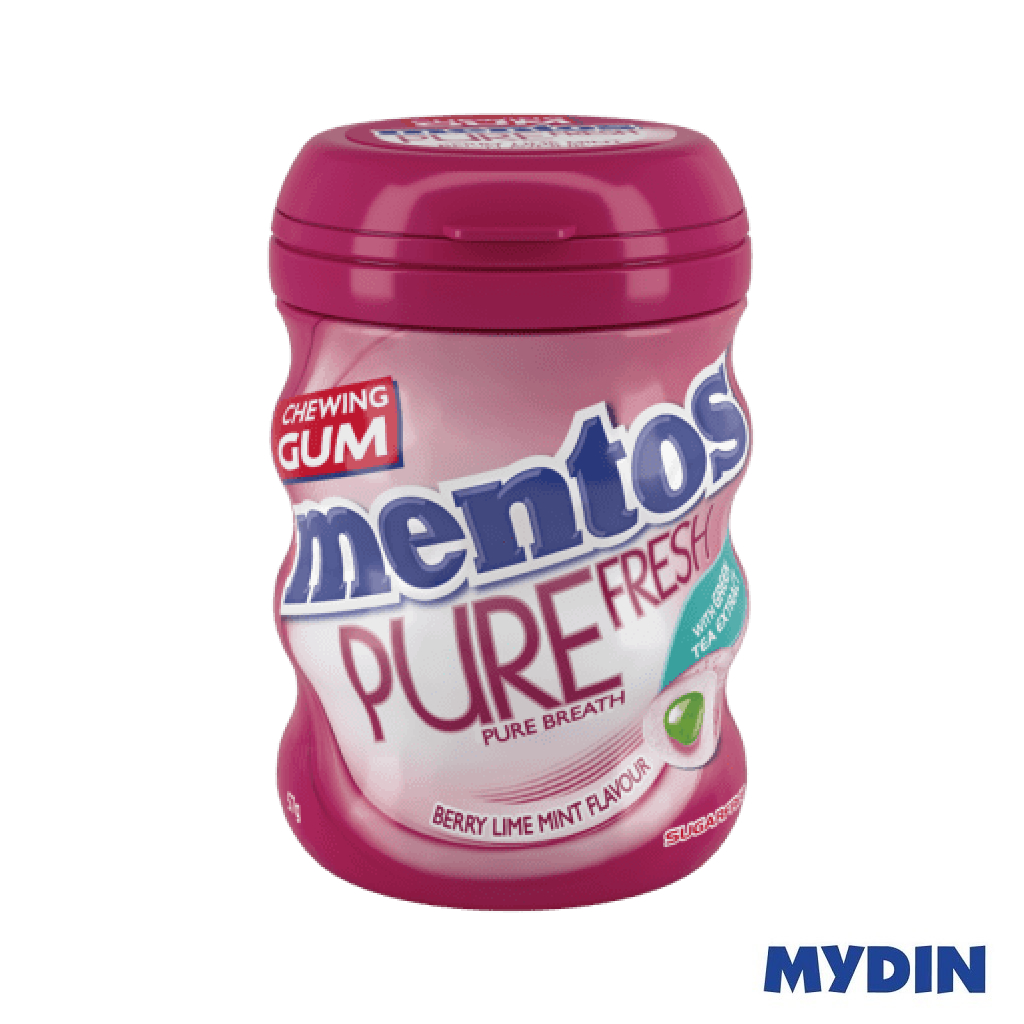 Mentos Pure Fresh Swts, 52g, B/lime