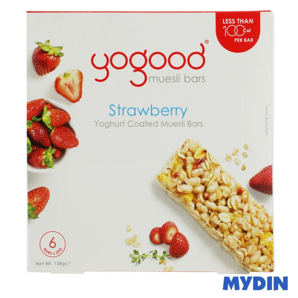 Yogood Yoghurt Muesli Bar, 150g, Strwbry