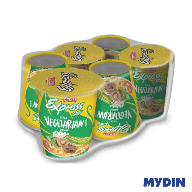 Mamee Xpress Cup Ndls 6S, 64g, Vgtrn