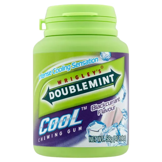 Wrigleys Dblmint Chwg Gum, 58g, B/crnt