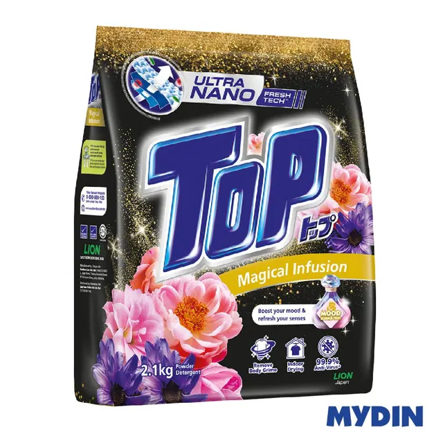 Top Deterg Pwd, 2.1kg, Magical Infusion