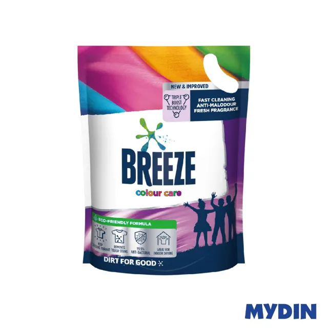 Breeze Deterg Liq Ref, 1.5kg, C/care