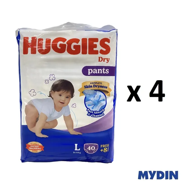 Huggies Drypants Sjp L40+8s
