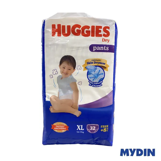 Huggies Dry Pants Super Jumbo Extra Large 32sheets