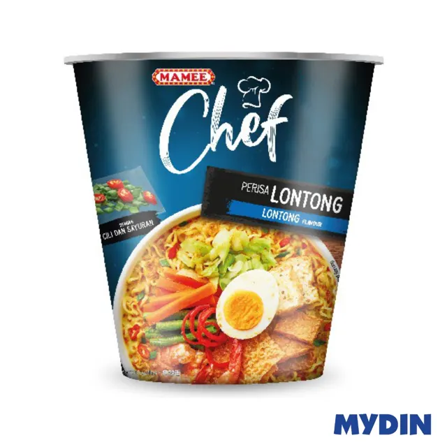 Mamee Chef Cup Ndls, 84g, Lontong