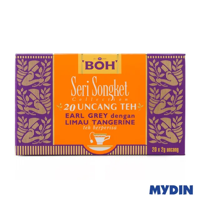 Boh Seri Sngkt Tea 20S, 2g, E/grey