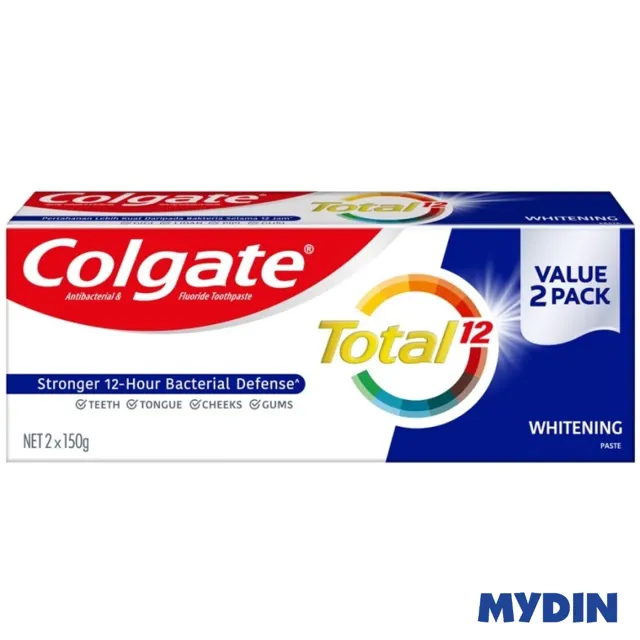 Colgate Ttl T/paste 2x, 150g, Whitening