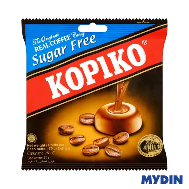 Kopiko Swts S/free, 75g, Orgnl