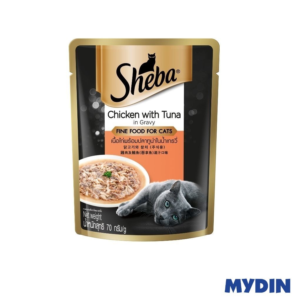 Sheba Cat Fd, 70g, T/chckn