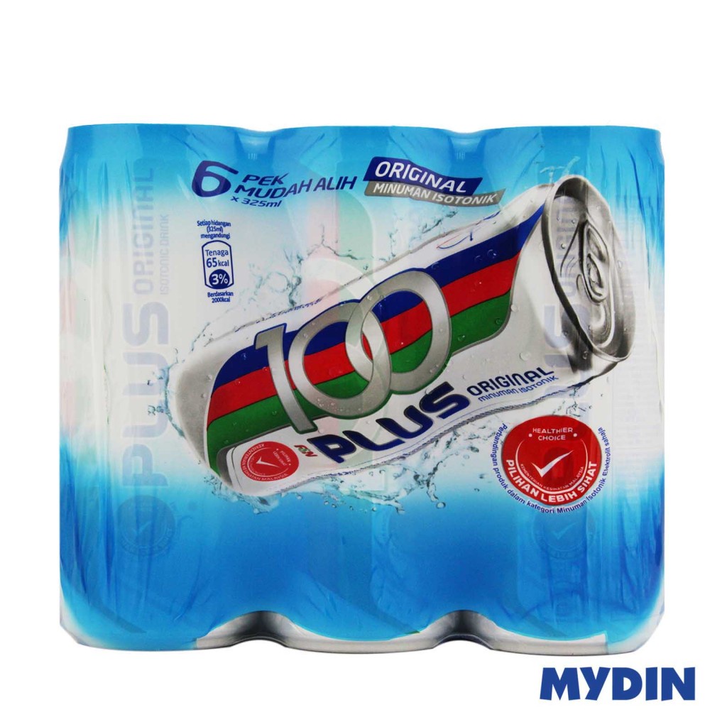 100 Plus Isotonic Drinks 6×325ml